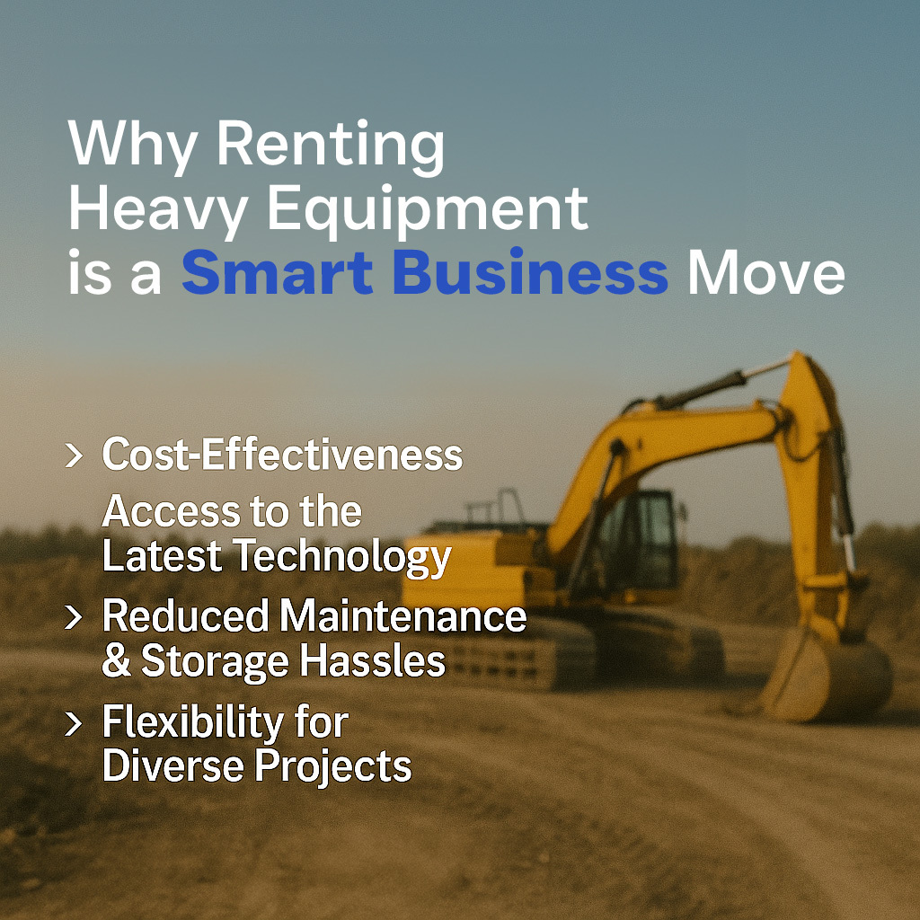 Why Renting Heavy Equipment is a Smart Business Move